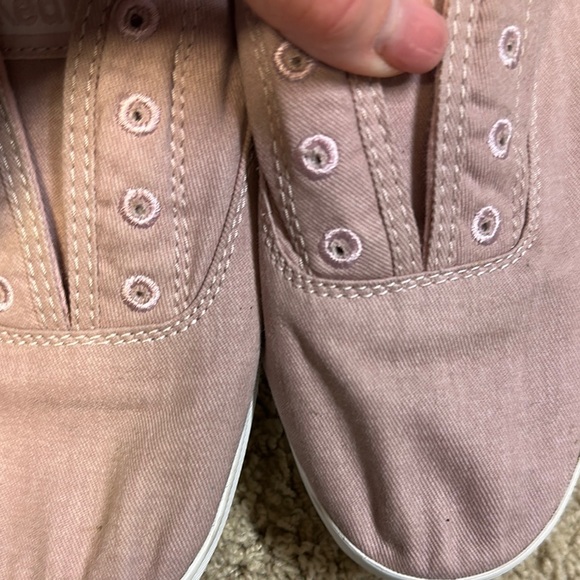 Keds Blush Canvas Slip-Ons - Picture 3 of 6